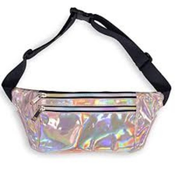 2 Holographic Waist Bags - Picture 1 of 4